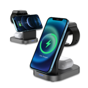 3N1 MAGSTAND – Versatile MagSafe Wireless Charger for Phone, Watch, and AirPods