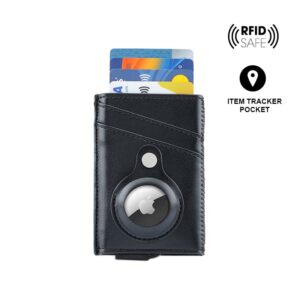 TROMSI - Santhome® PU Card Holder with Santhome Tag pocket Black