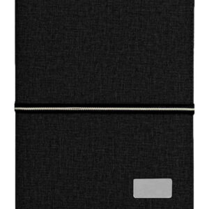 AIGIO - Giftology A5 Notebook Organiser With 10000mAh Powerbank Black