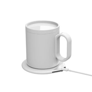 CRIVITS - Smart Mug Warmer with Wireless Charger White